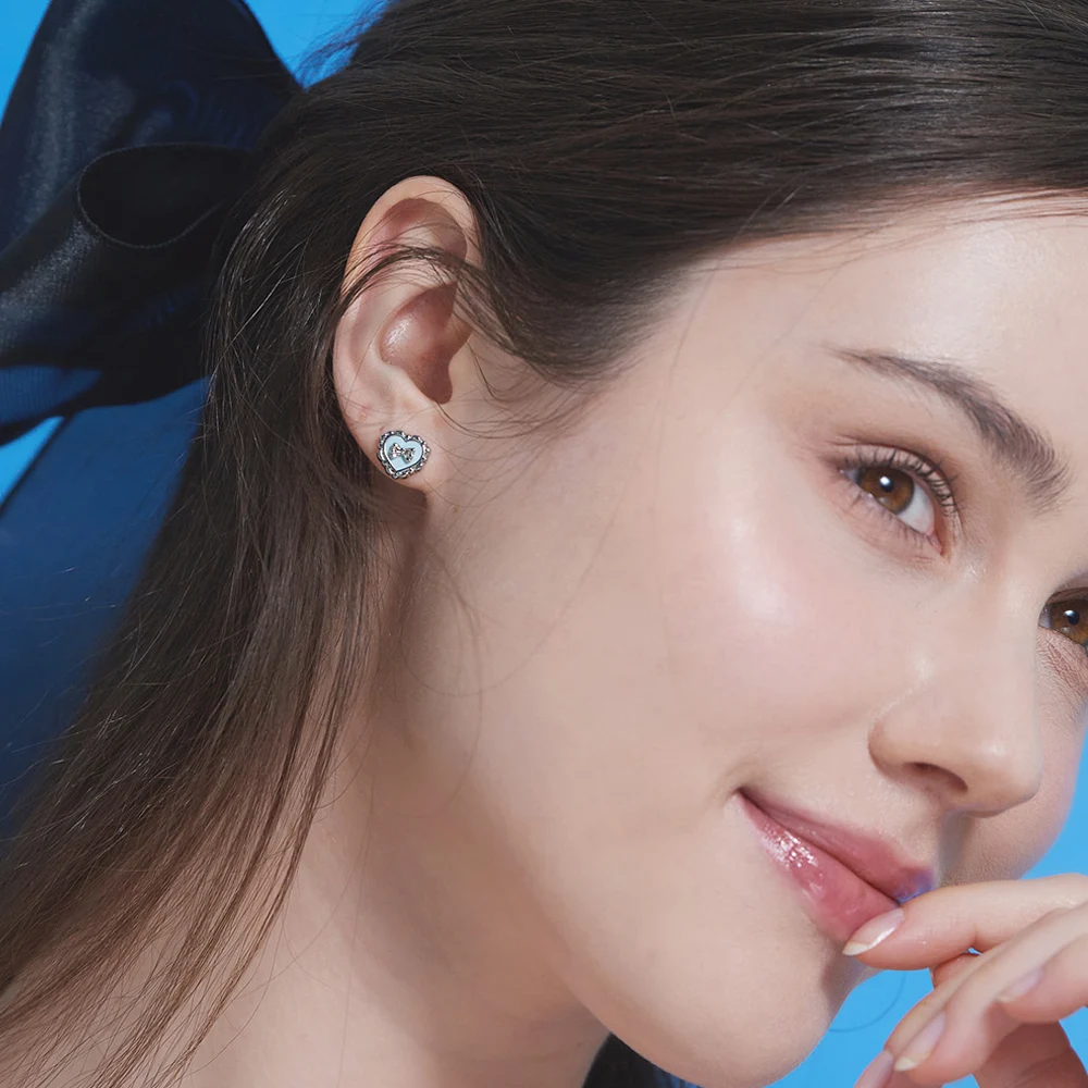 신세계인터넷면세점-누누핑거스-earring-니트 블루 이어링 (귀걸이)