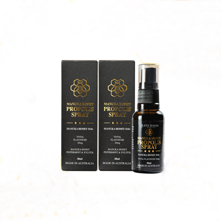 Edgeheim Manuka Honey Propolis Spray 30ml x 2EA Edgeheim麦卢卡蜂蜜蜂胶喷雾 30毫升 x 2瓶
