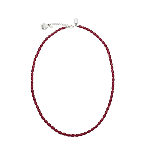 Scarlet Mini Beads Necklace