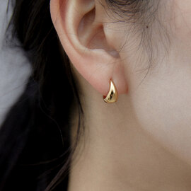 Plat earring_gold