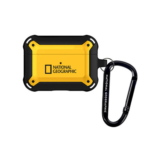 韩际新世界网上免税店-NATIONAL GEOGRAPHIC(ACC)-SMARTDEVICEACC-AirPods Pro Rugged Bumper Case Black+Yellow