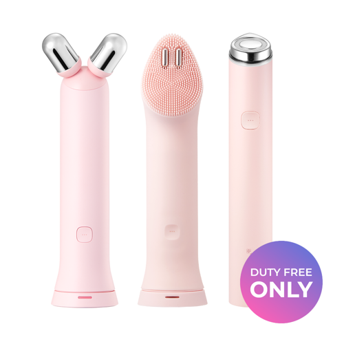 [免税专用] AGE-R CLINIC 3-PIECE SET – PINK