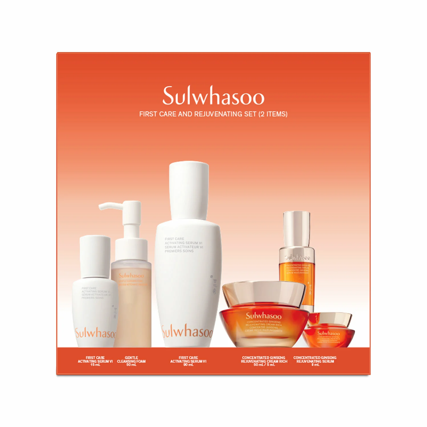 신세계인터넷면세점-설화수-FacialCare-윤조90, 자음생(리치) 2종세트