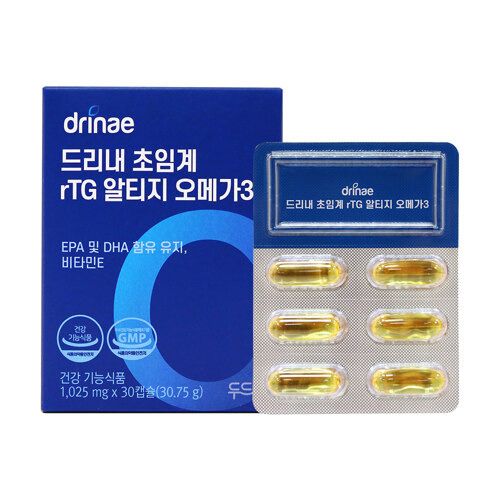 韩际新世界网上免税店-DODREAM-OMEGA3-DRINAE SUPERCRITICAL RTG OMEGA 3 (改善血液循环, 血管健康）