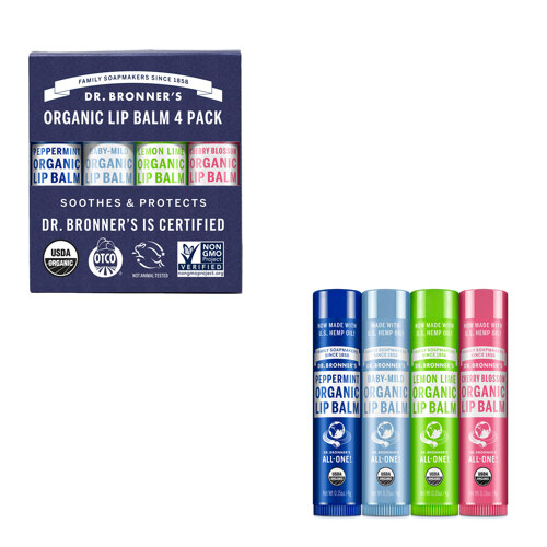 ORGANIC LIP BALM SET - BLUE