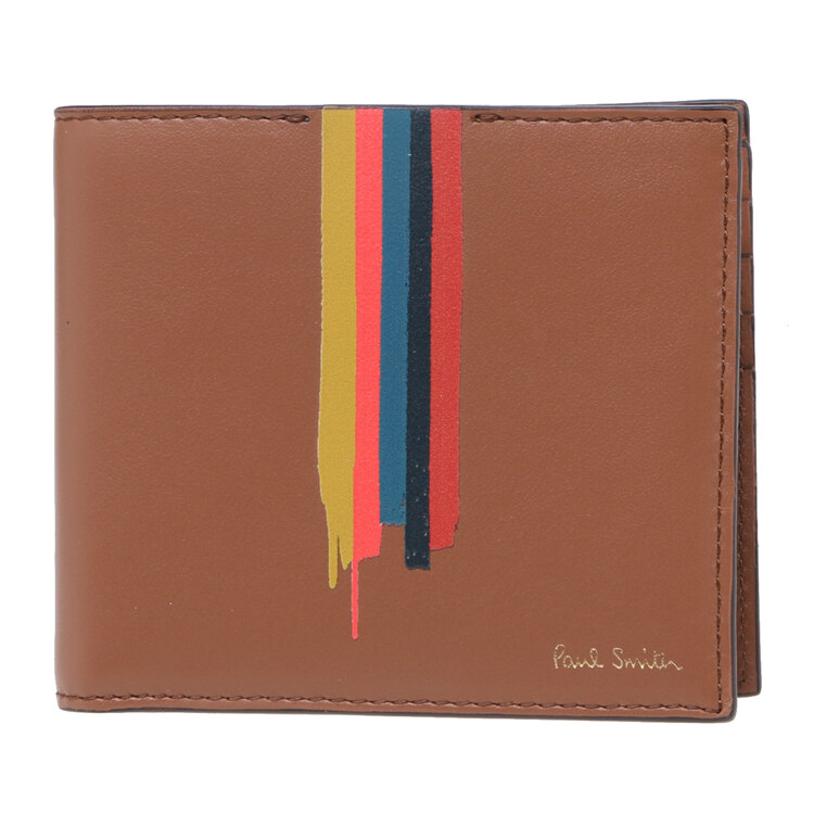 韩际新世界网上免税店-PAUL SMITH-钱包-WALLET BF PAINT 男士钱包