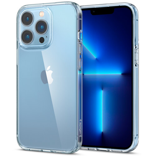 韩际新世界网上免税店-SPIGEN-SELFIE STICK-iPhone 13 Pro Case Ultra-Hybrid Crystal Clear (透明)手机壳