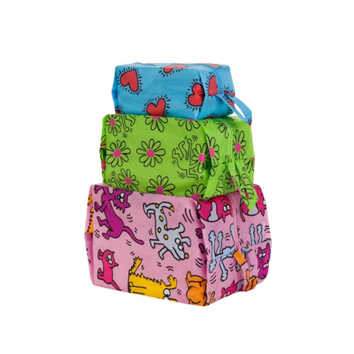 BAGGU 3D Zip Set Keith Haring