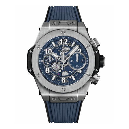 HUBLOT BIG BANG UNICO TITANIUM BLUE 42mm