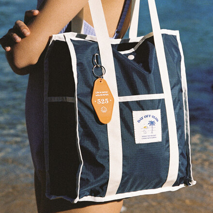 SWIM TOTE BAG_NAVY FREE