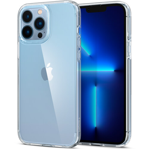 韩际新世界网上免税店-SPIGEN-SELFIE STICK-iPhone 13 Pro Max Case Ultra Hybrid Crystal Clear (透明) 手机壳