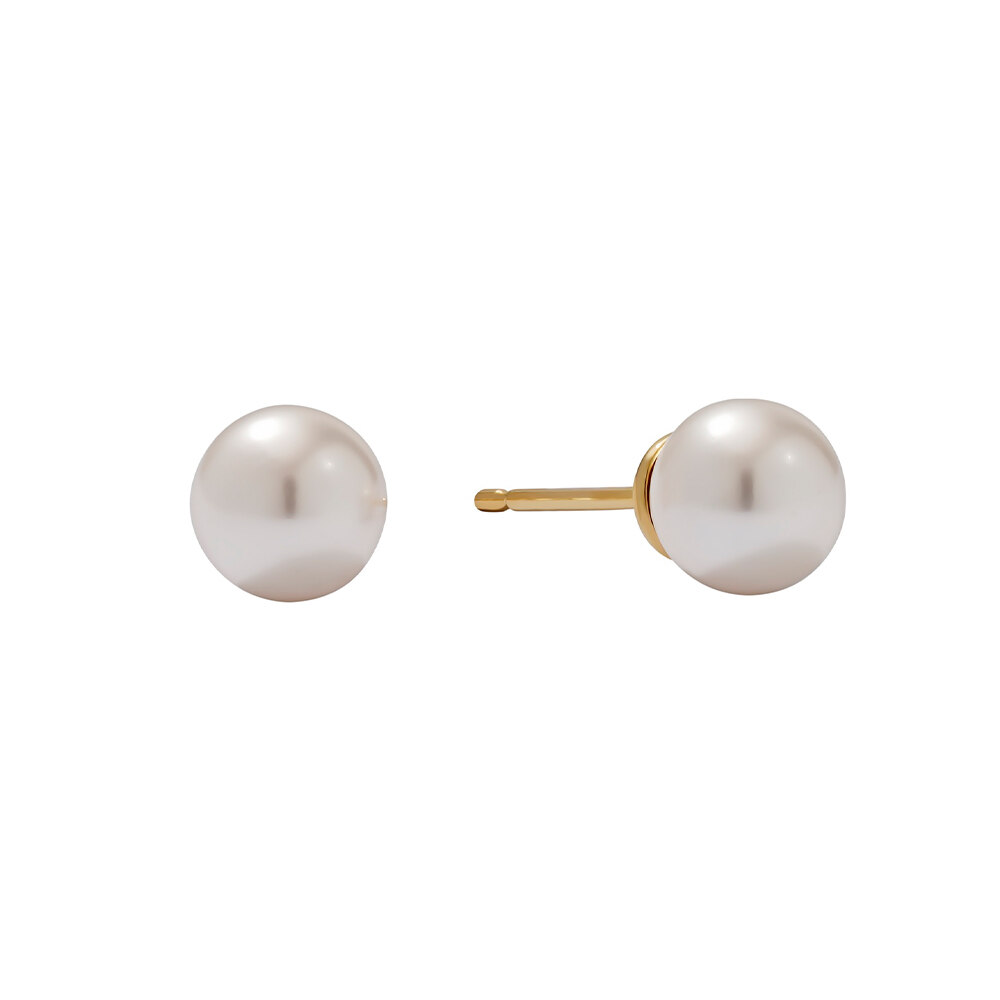 Deux.k.09 / haute pearl earring (8mm)