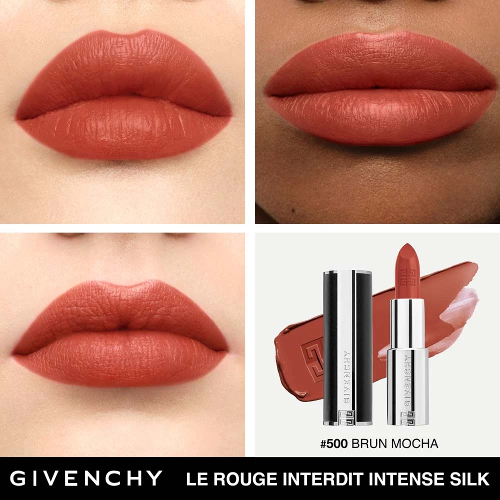 韩际新世界网上免税店-纪梵希(COS)-lipmakeup-LE ROUGE INTERDIT INTENSE SILK 3,4G N500 口红