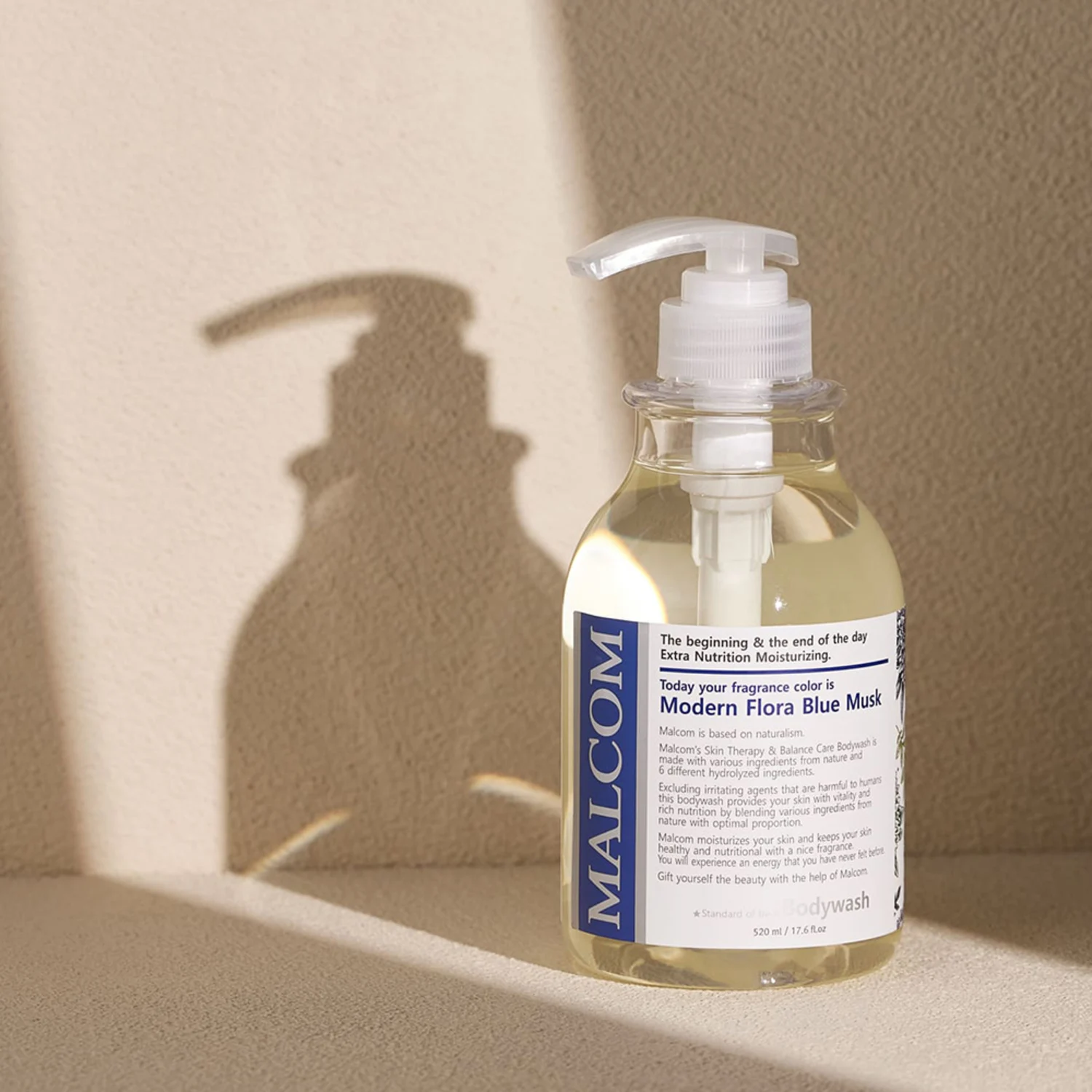 신세계인터넷면세점-말콤-Shower-Bath-약산성 알러지프리 바디워시 타임리스 블랙머스크520ml