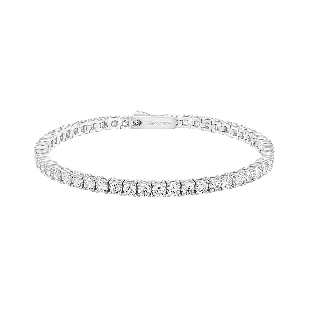 신세계인터넷면세점-제이에스티나-bracelet-[아이유 PICK] J.Fenella 실버 테니스 팔찌 S JJJTBQ4BS066SW160
