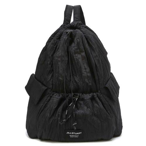 韩际新世界网上免税店-吉尔斯图尔特(FA)-女士箱包-JABA4E964BK Black Pleats Lightweight Backpack 双肩包