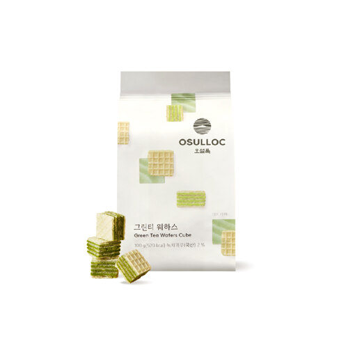 그린티웨하스 (100g)