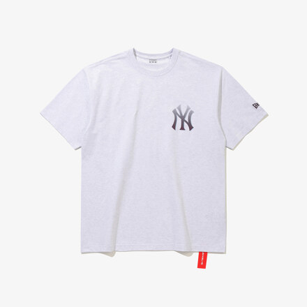 MLB New York Yankees Halftone T-Shirt 短袖 Heather Gray