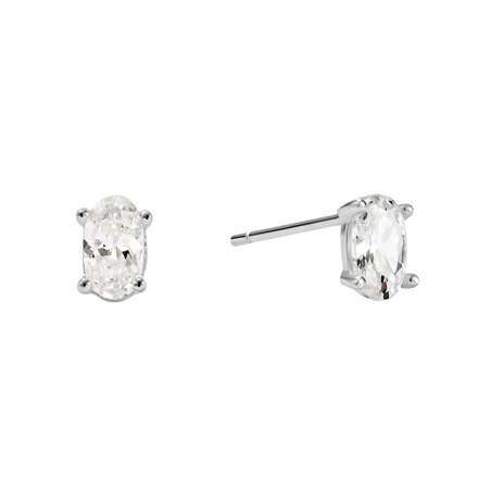 Deux.silver.174 / tortue dew earring