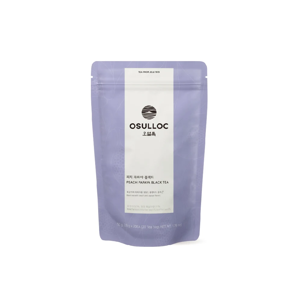 신세계인터넷면세점-오설록-tea-피치 파파야 블랙티 20입파우치(2.5g*20입)