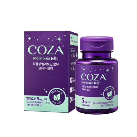 COZAZA PLANT-BASED MELATONIN GUMMY 植物褪黑素软糖（3g × 20粒）