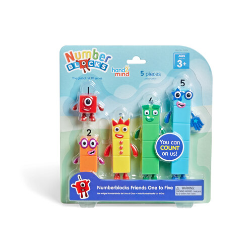 Numberblocks Figures 1 to 5 IN95356