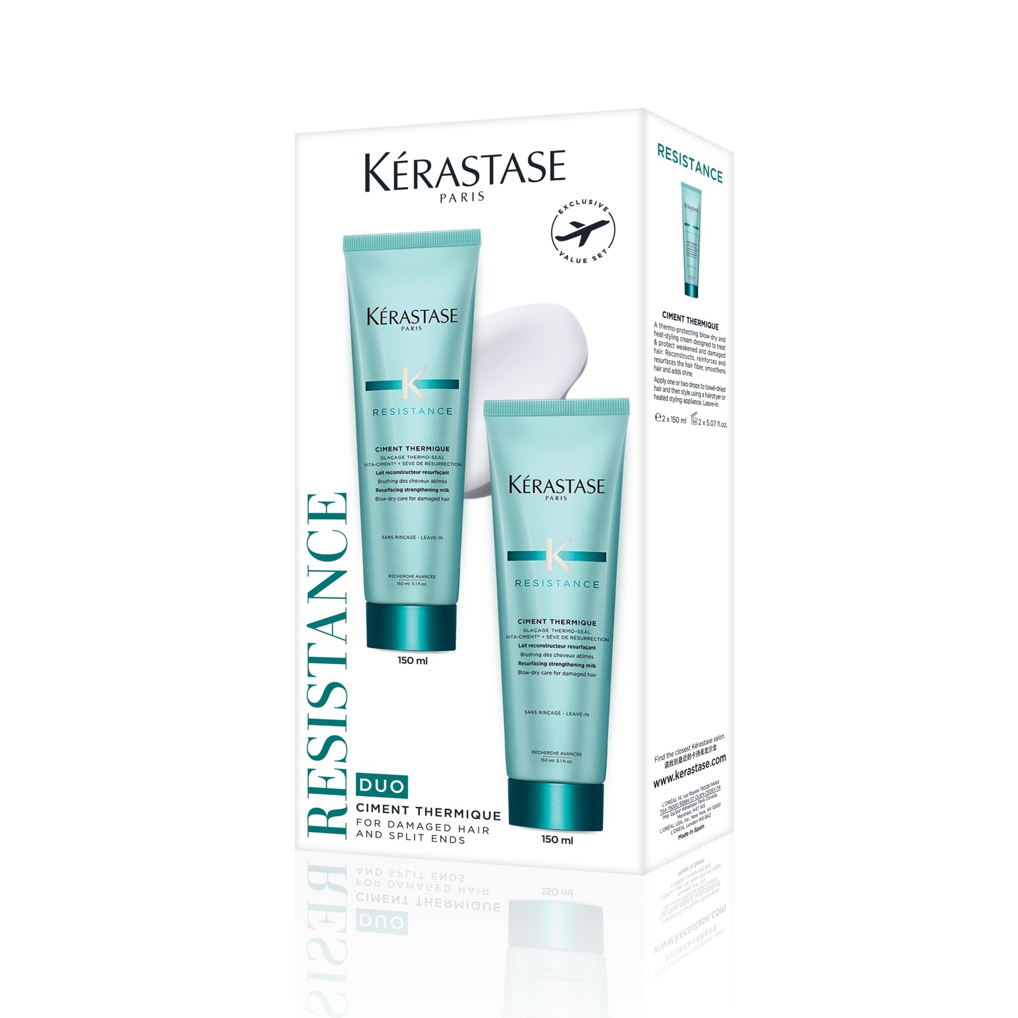 Ciment Thermique Duo 150 mL x 2 - KERASTASE - Beauty | Shinsegae