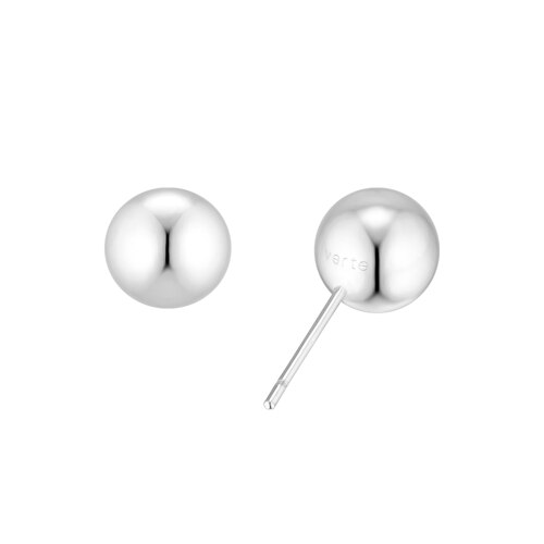 Deux.silver.165 / haute ball earring (8mm)(silver)