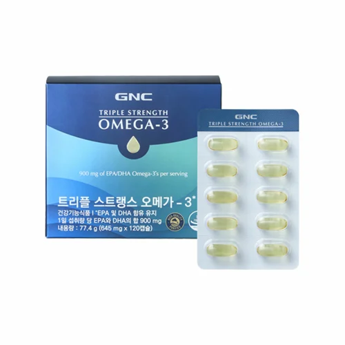 GNC 트리플 스트렝스 오메가3 (120캡슐)