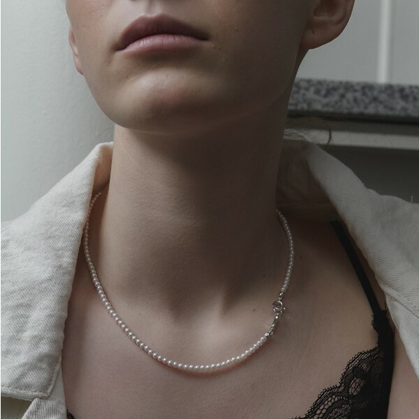 신세계인터넷면세점-미드나잇 모먼트-necklace-standard thin pearl necklace