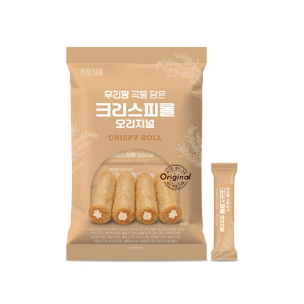 우리땅곡물담은크리스피롤 오리지널 (150G)