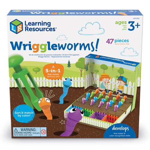 Wiggle Worms Garden Set LER5552 (毛毛虫花园套装 益智玩具)