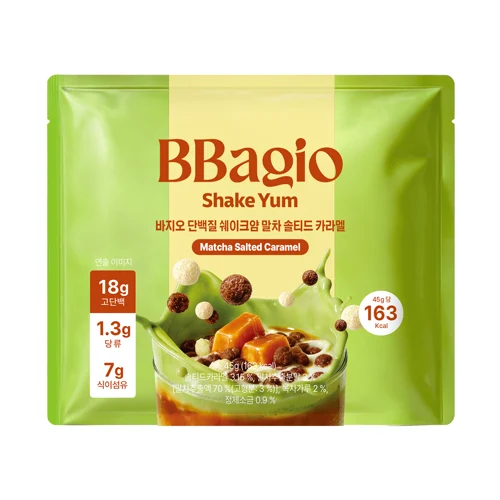 BAGIO PROTEIN SHAKEYAM MATCHA SALTED CARAMEL 7 袋 蛋白奶昔