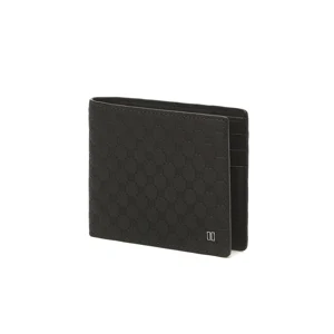 Black European Louis DD Pattern Wallet 钱包