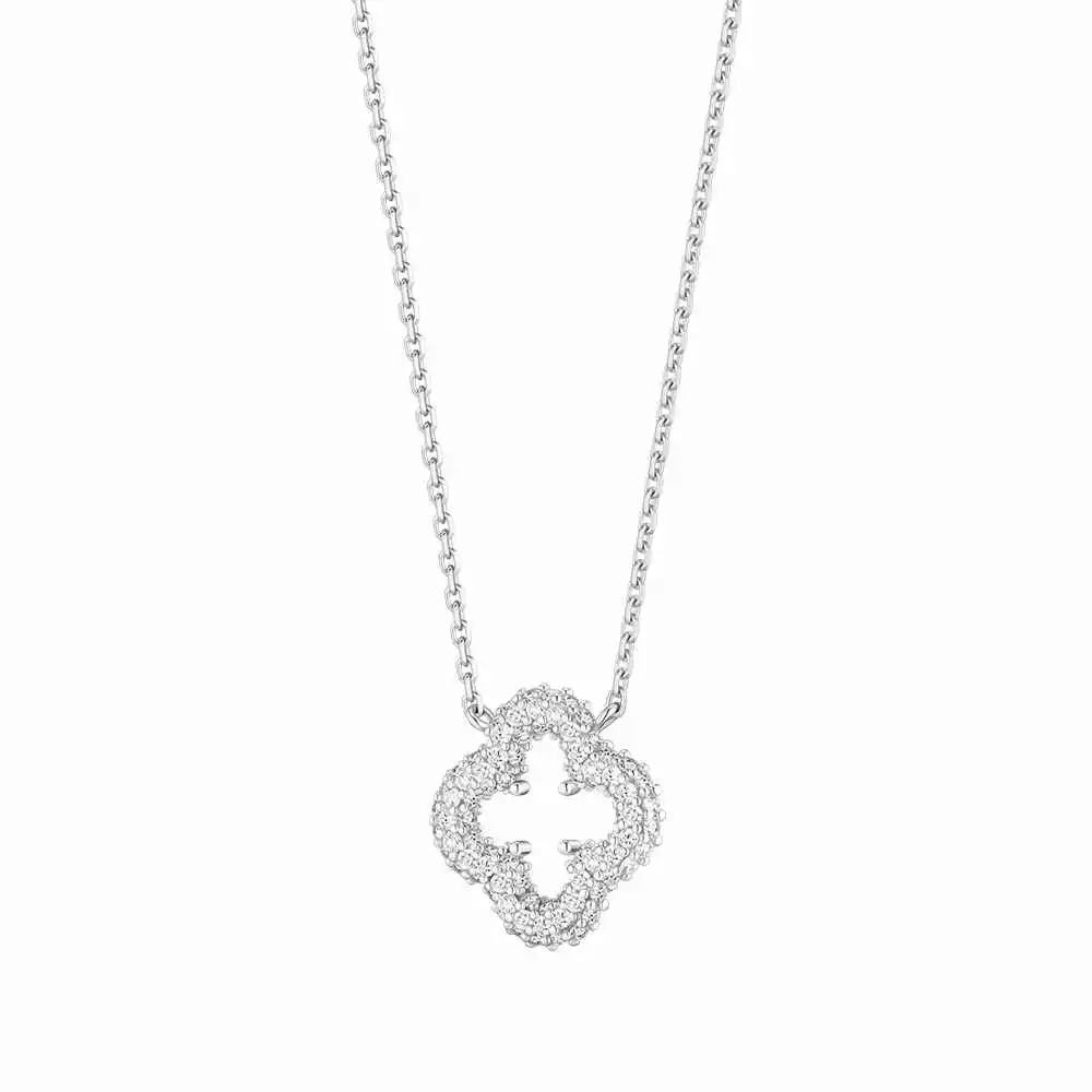 신세계인터넷면세점-제이에스티나-necklace-[아이유 PICK] CLOVIA 실버 목걸이 JJCLNQ6B1141SW420