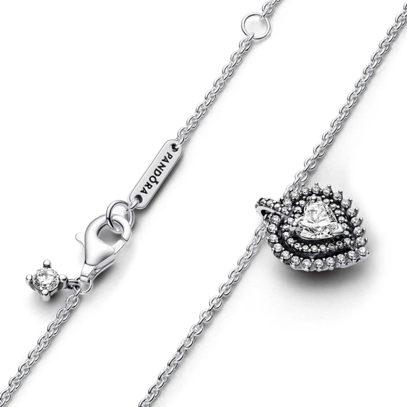 신세계인터넷면세점-판도라-necklace-스파클링 하트 할로 펜던트 네크리스