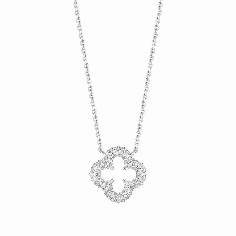 신세계인터넷면세점-제이에스티나-necklace-[아이유 PICK] CLOVIA 실버 목걸이 JJCLNQ6B1141SW420