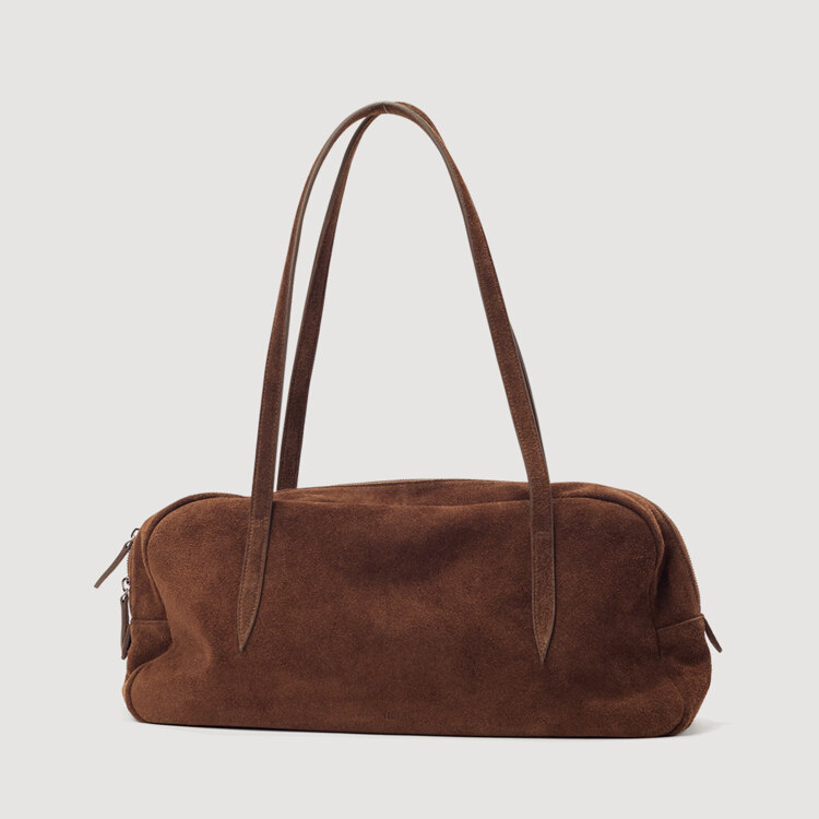 Willo Flute Bag Suede Brown 单肩包