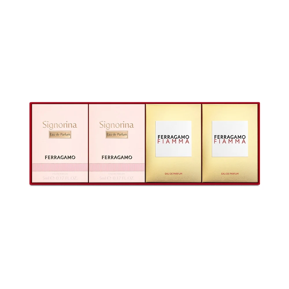 신세계인터넷면세점-페라가모 향수-perfume_set-FERRAGAMO WOMEN MINI SET 2*SI EDP 5ML & 2*FIAMMA 6ML