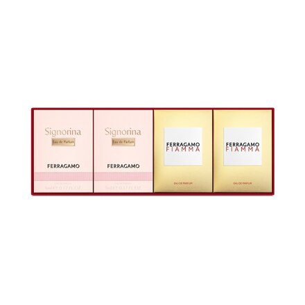 FERRAGAMO WOMEN MINI SET 2*SI EDP 5ML & 2*FIAMMA 6ML