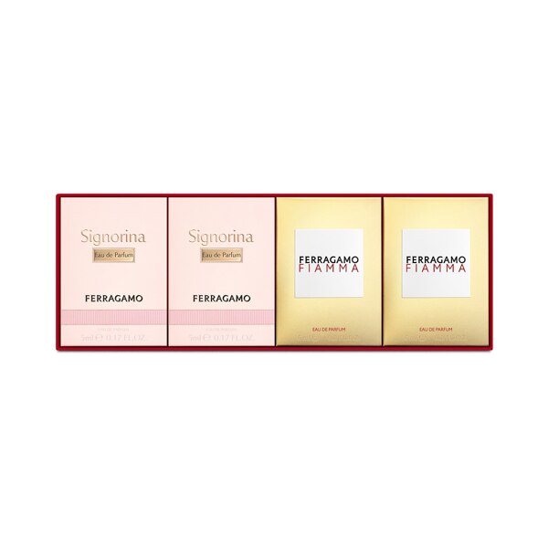 신세계인터넷면세점-페라가모 향수-perfume_set-FERRAGAMO WOMEN MINI SET 2*SI EDP 5ML & 2*FIAMMA 6ML