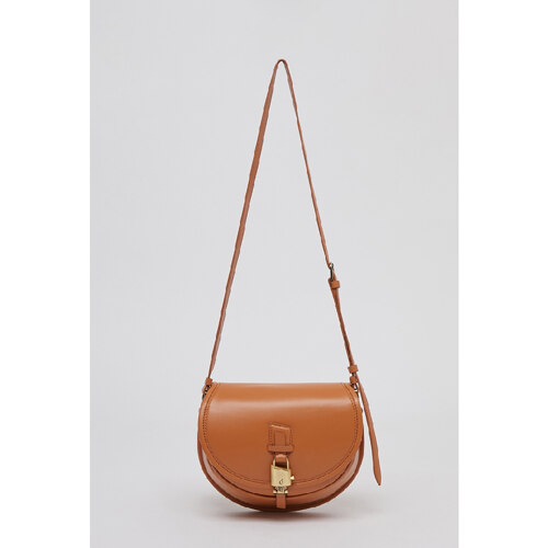 Luv lock roundy bag(Golden coral)