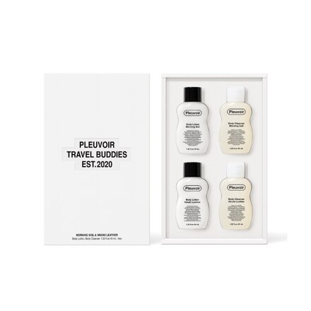 Travel Buddy Morning Soil & Hinoki Leather 40 mL x 4ea SET 旅行香水套装