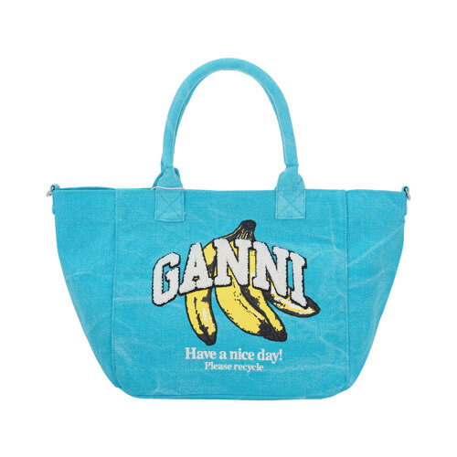 SMALL EASY SHOPPER BANANA PRINT