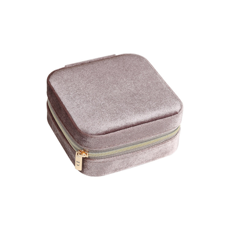 韩际新世界网上免税店-DANA BURTON--# Pink beige/Precious jewelry box pouch