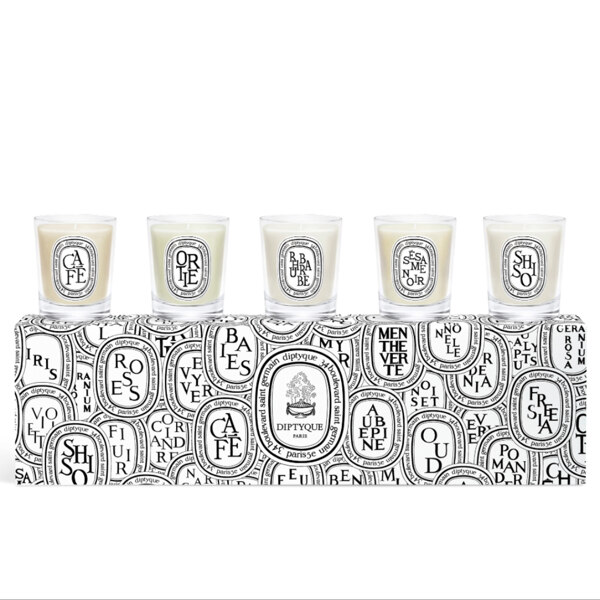 신세계인터넷면세점-딥티크-Candle_Diffuser_Aroma-미니캔들 세트 5x35g(루/세/시/오/카)