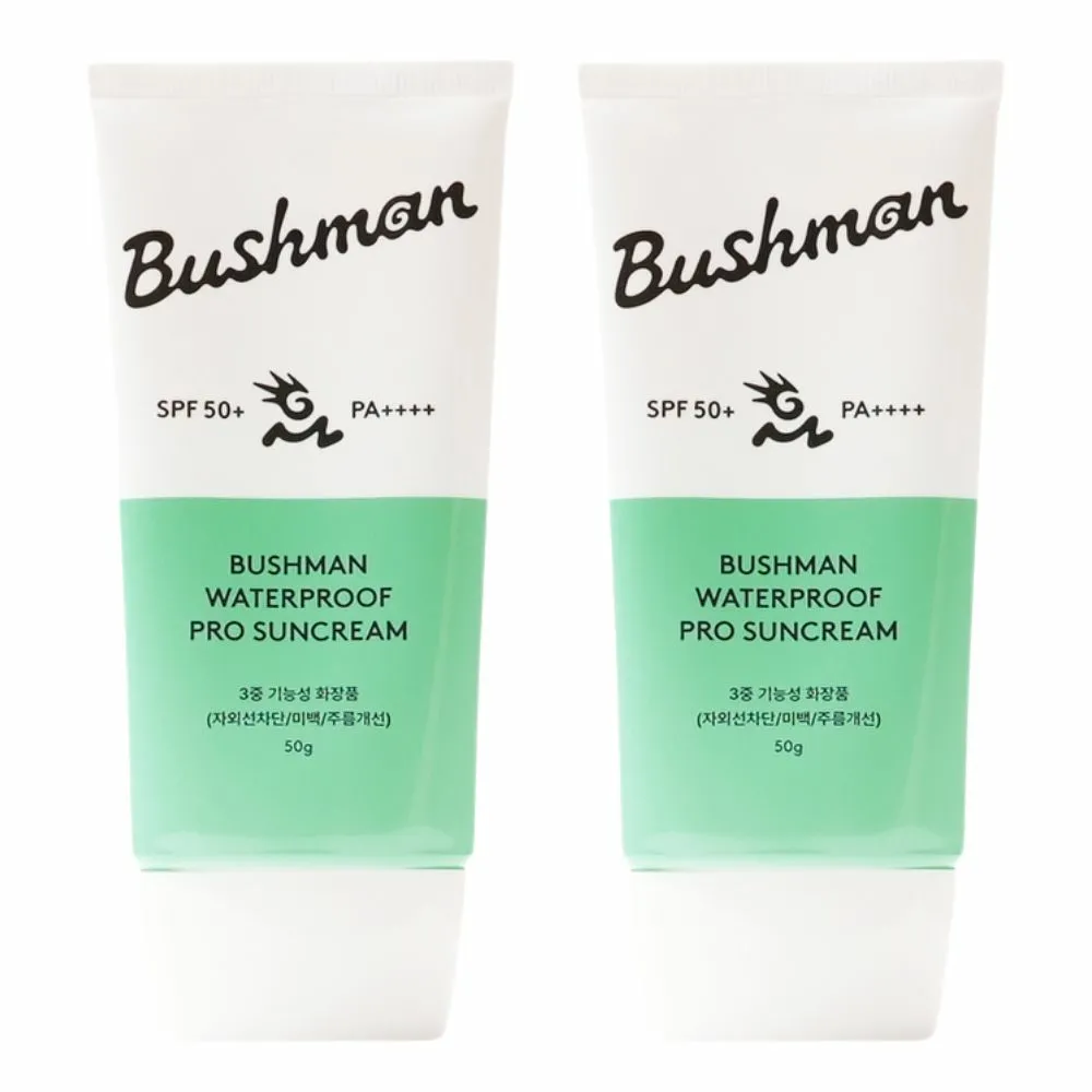 신세계인터넷면세점-부쉬맨-Suncare-워터프루프 프로 선크림 50g SPF50+ PA++++, 2개입