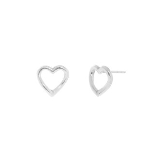 OUTLINE HEART EARRING