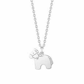 HORSE KIDS 미아방지 실버 목걸이 JJK1NQ6B1850SW340