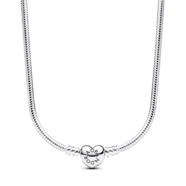 신세계인터넷면세점-판도라-necklace-판도라 모멘츠 하트 클라습 스네이크 체인 네크리스